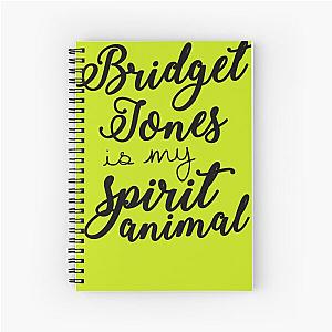 Bridget Jones Is My Spirit Animal Relaxed T-Shirt Spiral Notebook