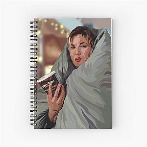 Original Bridget Jones Movie Inspired Art Romantic Comedy Spiral Notebook