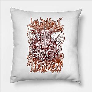 bring me the horizon red retro Pillow TP0509