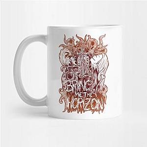 bring me the horizon red retro Mug TP0509