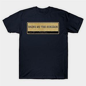 Aliska text black retro - bring me the horizon T-Shirt TP0509