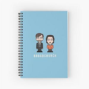 Hardy and Miller from Broadchurch Spiral Notebook