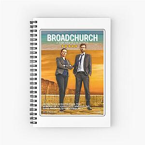 Broadchurch (2013 - 2017) detectives investigating the murder of a young boy. Spiral Notebook