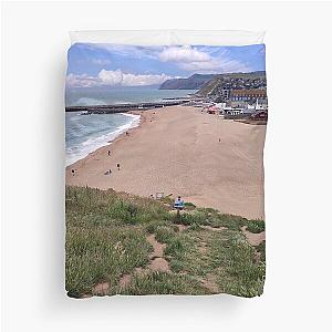 West Bay, 'The set of Broadchurch'. Duvet Cover