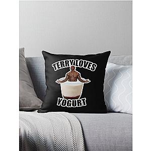 Terry Loves Yogurt - Brooklyn Nine Nine Throw Pillow