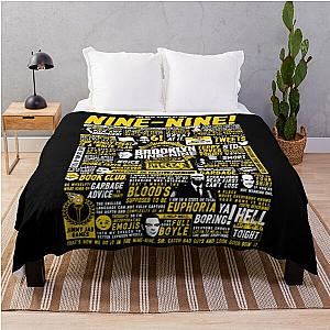 Brooklyn Nine Nine T-ShirtWise Words of the Nine-Nine Throw Blanket