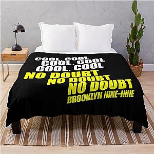 Brooklyn 99 Merch Brooklyn Nine Nine No Doubt Throw Blanket