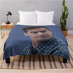 detective Jake peralta Brooklyn nine nine b99 confused Throw Blanket