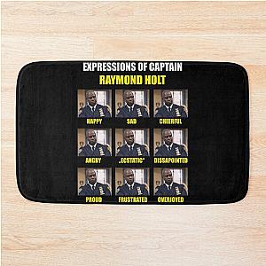 Expressions Of Raymond Holt - Brooklyn Nine Nine Bath Mat