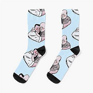 Scully and Hitchcock hugging brooklyn nine nine Socks