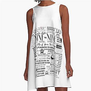 Brooklyn Nine Nine Memorable Quotes A-Line Dress