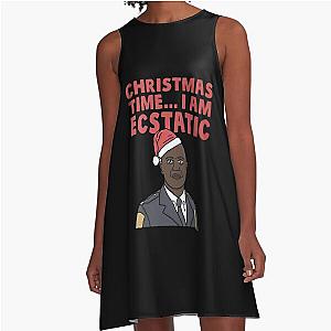 Captain Holt Christmas Brooklyn Nine Nine Quote A-Line Dress