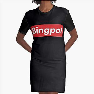 BingPot Brooklyn Nine Nine B99 Graphic T-Shirt Dress