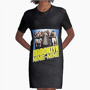 Brooklyn Nine Nine 99 Cast Graphic T-Shirt Dress