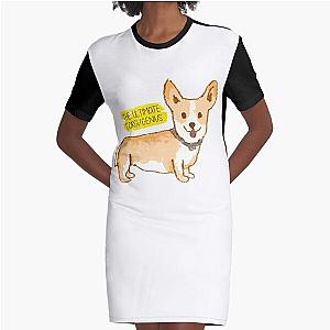 Cheddar Brooklyn Nine Nine Graphic T-Shirt Dress