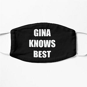 BROOKLYN NINE NINE Gina Linetti quote Flat Mask