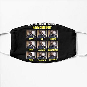 Expressions Of Raymond Holt - Brooklyn Nine Nine Flat Mask