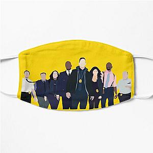 Brooklyn nine nine cast Flat Mask