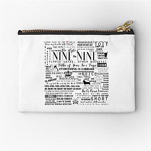 Brooklyn Nine Nine Memorable Quotes Zipper Pouch