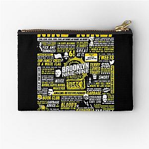 Brooklyn Nine Nine T-ShirtWise Words of the Nine-Nine Zipper Pouch