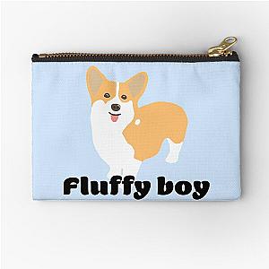 Fluffy Boy - Cheddar Brooklyn Nine Nine Zipper Pouch