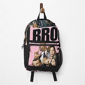 Brooklyn nine nine pink logo Backpack