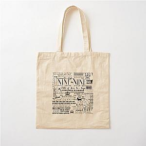 Brooklyn Nine Nine Memorable Quotes Cotton Tote Bag