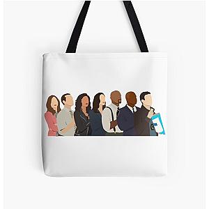 Brooklyn Nine Nine Team All Over Print Tote Bag