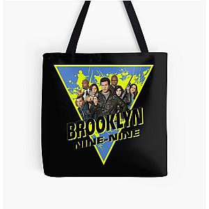 Brooklyn Nine Nine Brooklyn Nine nine   	 All Over Print Tote Bag