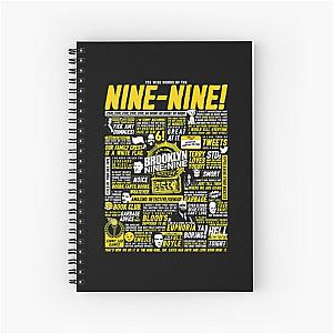 Brooklyn Nine Nine T-ShirtWise Words of the Nine-Nine Spiral Notebook