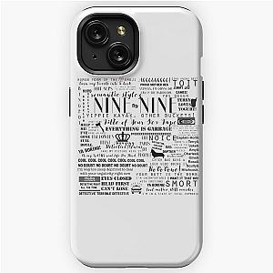 Brooklyn Nine Nine Memorable Quotes iPhone Tough Case