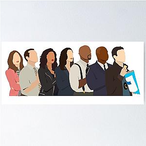 Brooklyn Nine Nine Team Poster