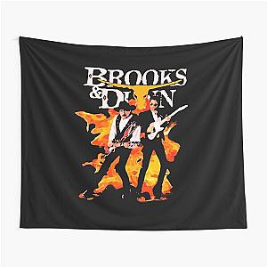 Brooks And Dunn, Country Fan Merchandise, Classic Country Band Tapestry