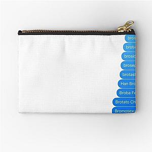 Bromosexual Brohemian Rhapsody Zipper Pouch