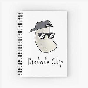 Brotato Chip Spiral Notebook