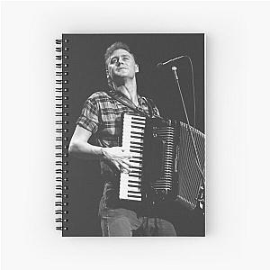 Bruce Hornsby BW Photograph Spiral Notebook