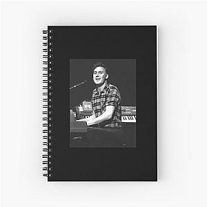 Bruce Hornsby - Bw Photograph Spiral Notebook