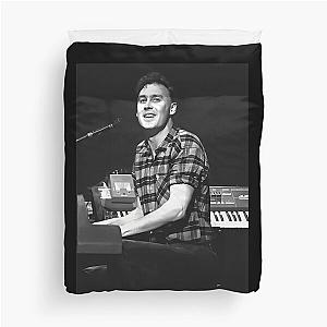 Bruce Hornsby - Bw Photograph Duvet Cover