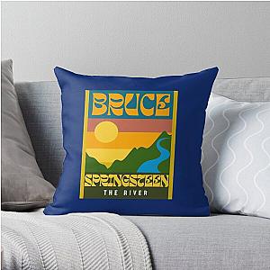 Bruce Springsteen The River Throw Pillow RB1608