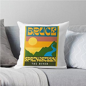 Bruce Springsteen The River Throw Pillow RB1608