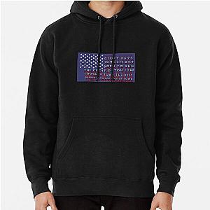 Bruce Springsteen Flag Pullover Hoodie RB1608