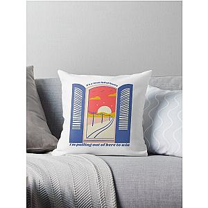 Bruce Springsteen - Thunder Road Lyrics Throw Pillow