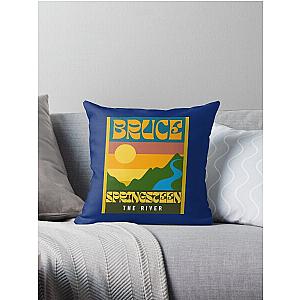 Bruce Springsteen The River Throw Pillow