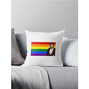 bruce springsteen but for gay ppl Throw Pillow