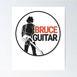 Bruce Guitarist Poster