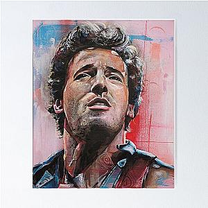 Bruce Springsteen painting Poster