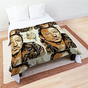 Portrait of  Bruce Springsteen Comforter