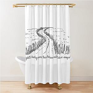 Bruce Springsteen - Thunder Road Lyrics Shower Curtain