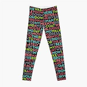 The River - Bruce Springsteen (lyrics) v.4 Leggings