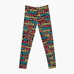 The River - Bruce Springsteen (lyrics) v.5 Leggings